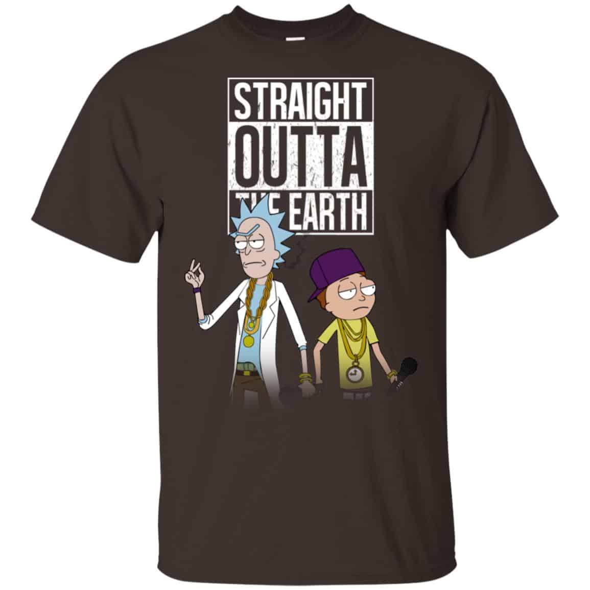 Rick And Morty: Straight Outta The Earth Shirt, Hoodie, Tank