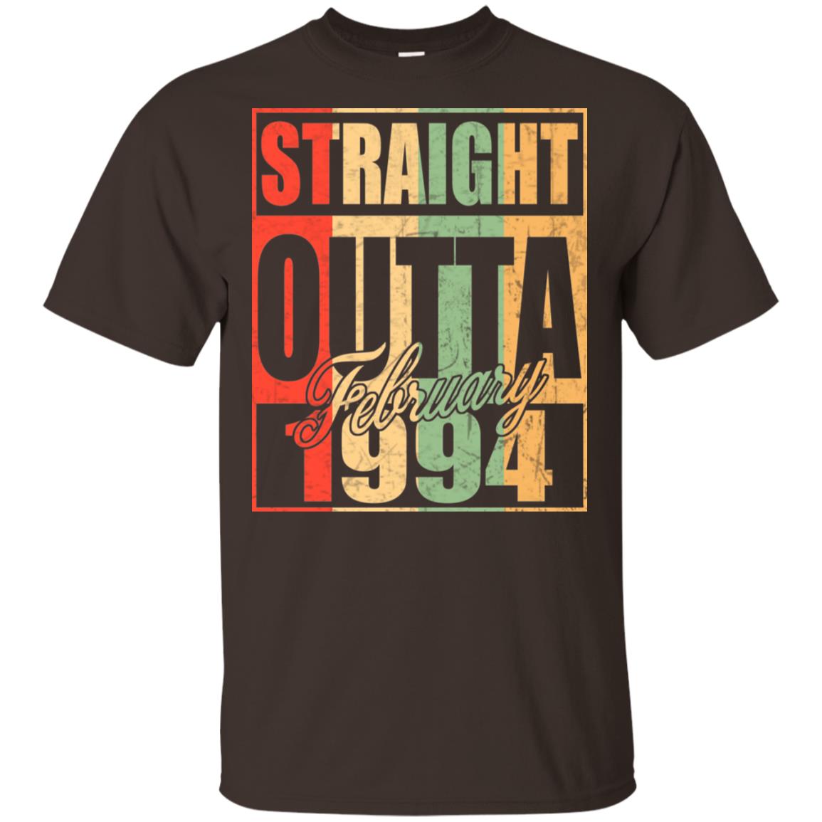 Vintage Straight Outta February 1994 Birthday T-Shirts, Hoodie, Tank