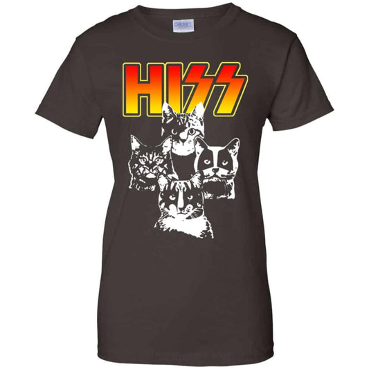 Hiss Kiss Cats Kittens Rocks T-Shirts, Hoodie, Sweater