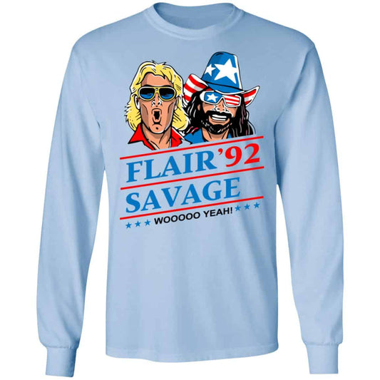 
	Ric Flair Savage 92 Woo Yeah Shirt, Hoodie, Tank