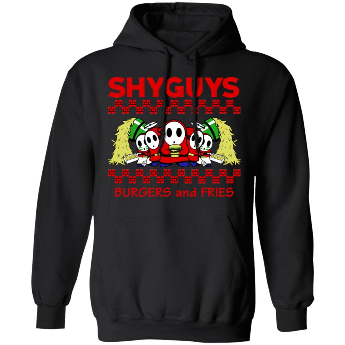 Shyguys Burgers And Fries Shirt, Hoodie, Tank