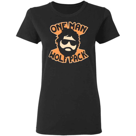 
	One Man Wolf Pack Shirt, Hoodie, Tank