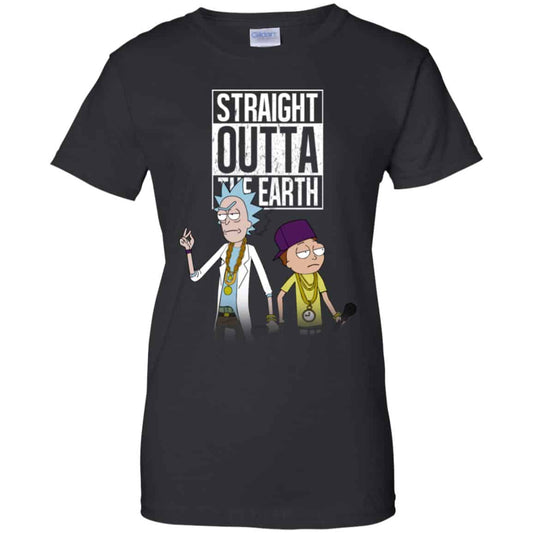 
	Rick And Morty: Straight Outta The Earth Shirt, Hoodie, Tank