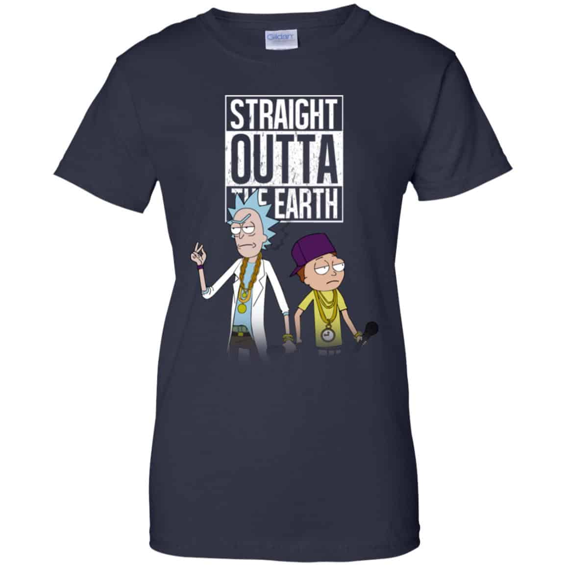 Rick And Morty: Straight Outta The Earth Shirt, Hoodie, Tank