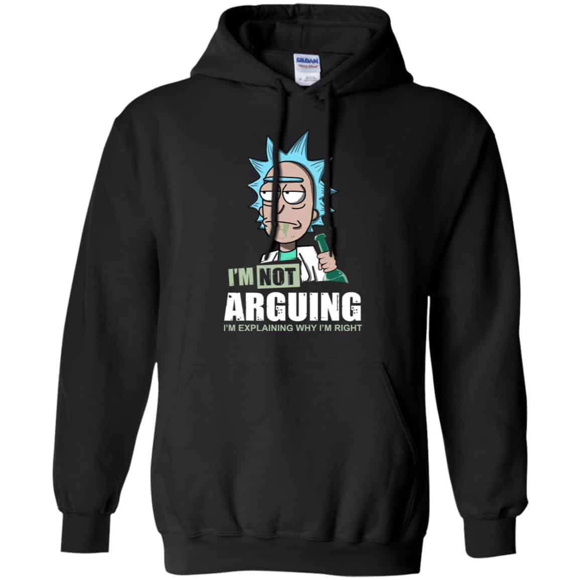 I’m Not Arguing I’m Explaining Why I’m Right Rick And Morty Shirt, Hoodie, Tank