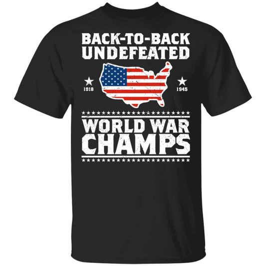 Back To Back Undefeated World War Champs Shirt, Hoodie, Tank