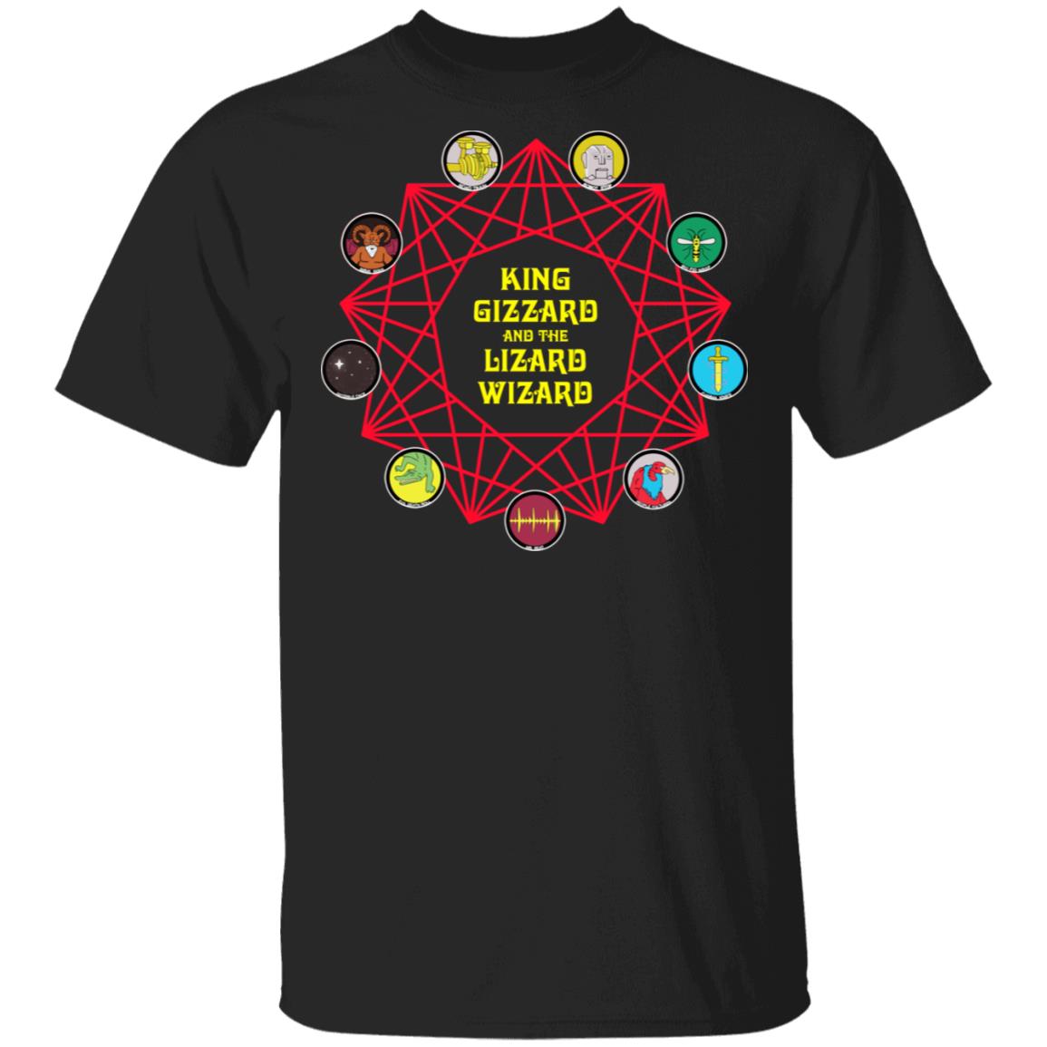 King Gizzard And The Lizard Wizard Shirt, Hoodie, Tank