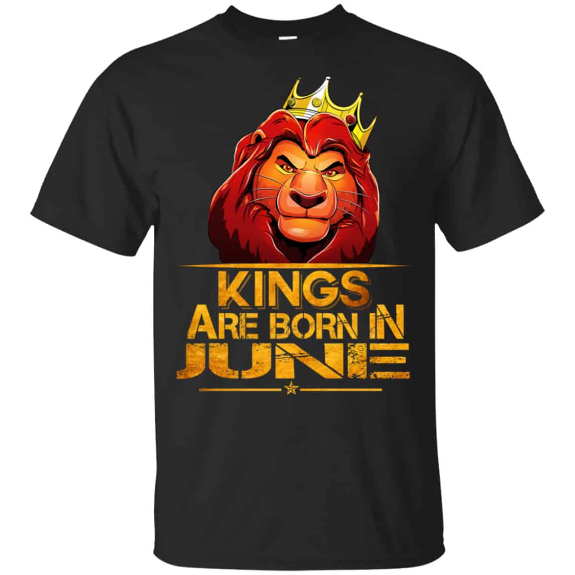 Lion King Are Born In June Shirt, Hoodie, Tank