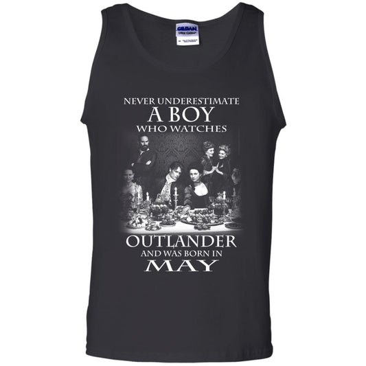 A Boy Who Watches Outlander And Was Born In May T-Shirts, Hoodie, Tank