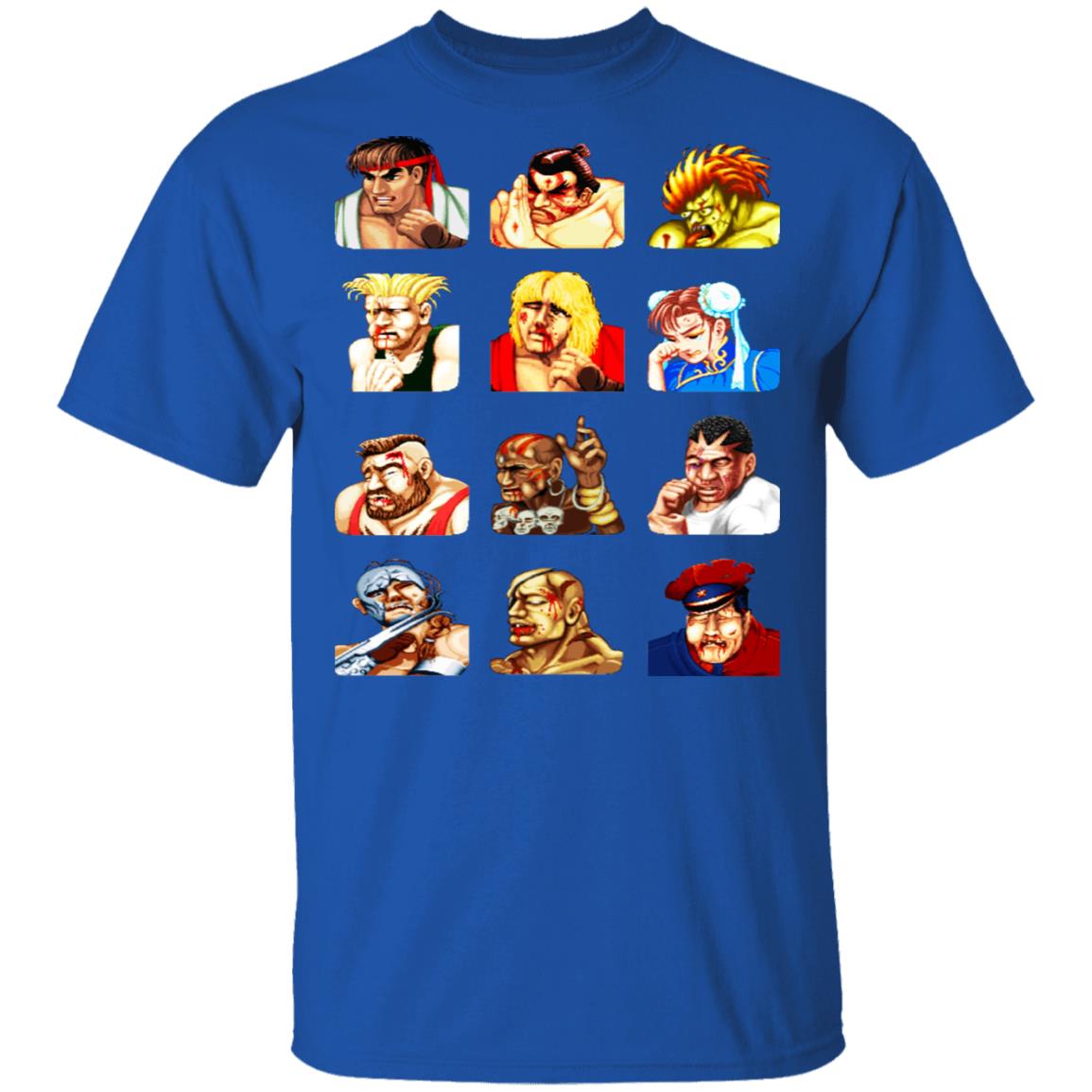 Street Fighter 2 Continue Faces Shirt, Hoodie, Tank