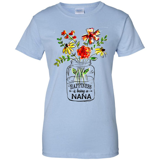 
	Happiness Is Being A Nana Flower T-Shirts, Hoodie, Tank