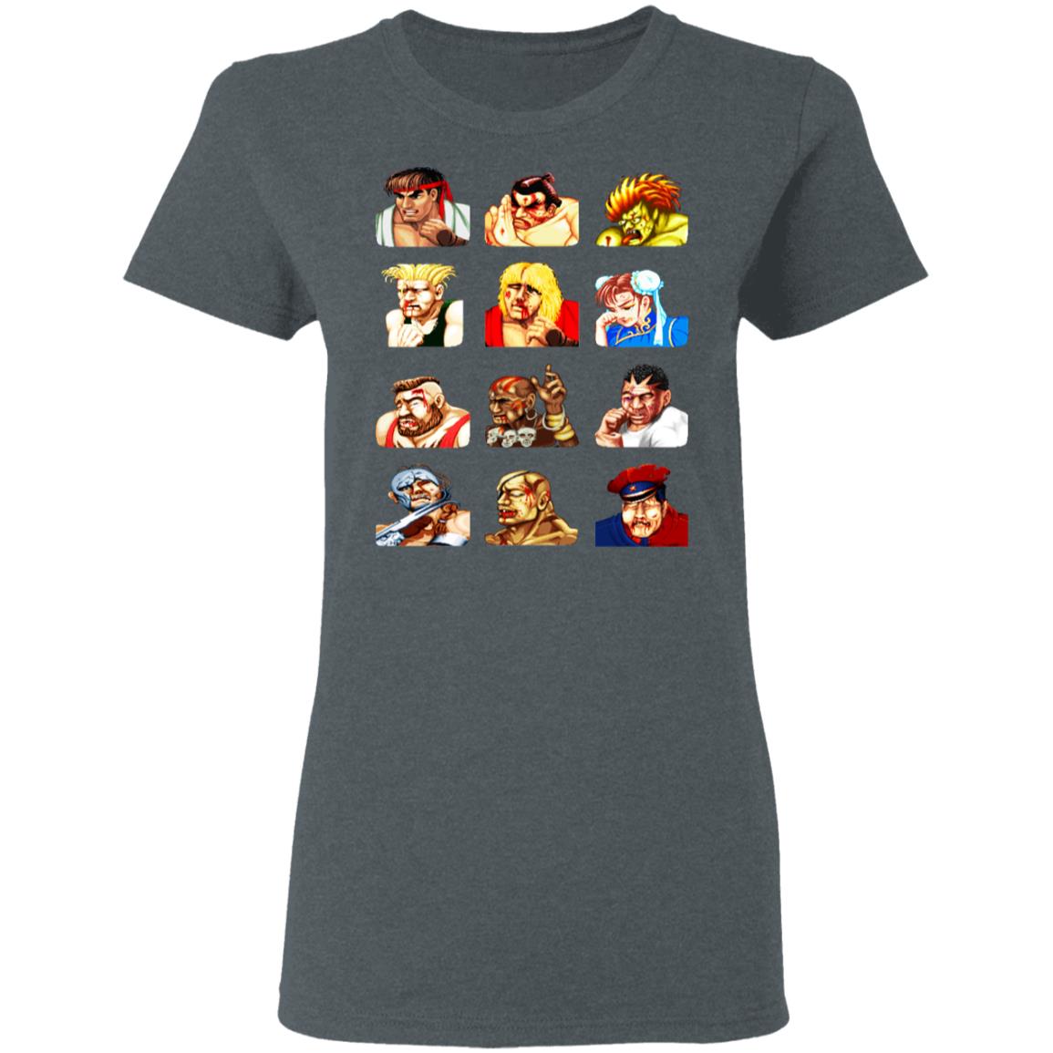 Street Fighter 2 Continue Faces Shirt, Hoodie, Tank