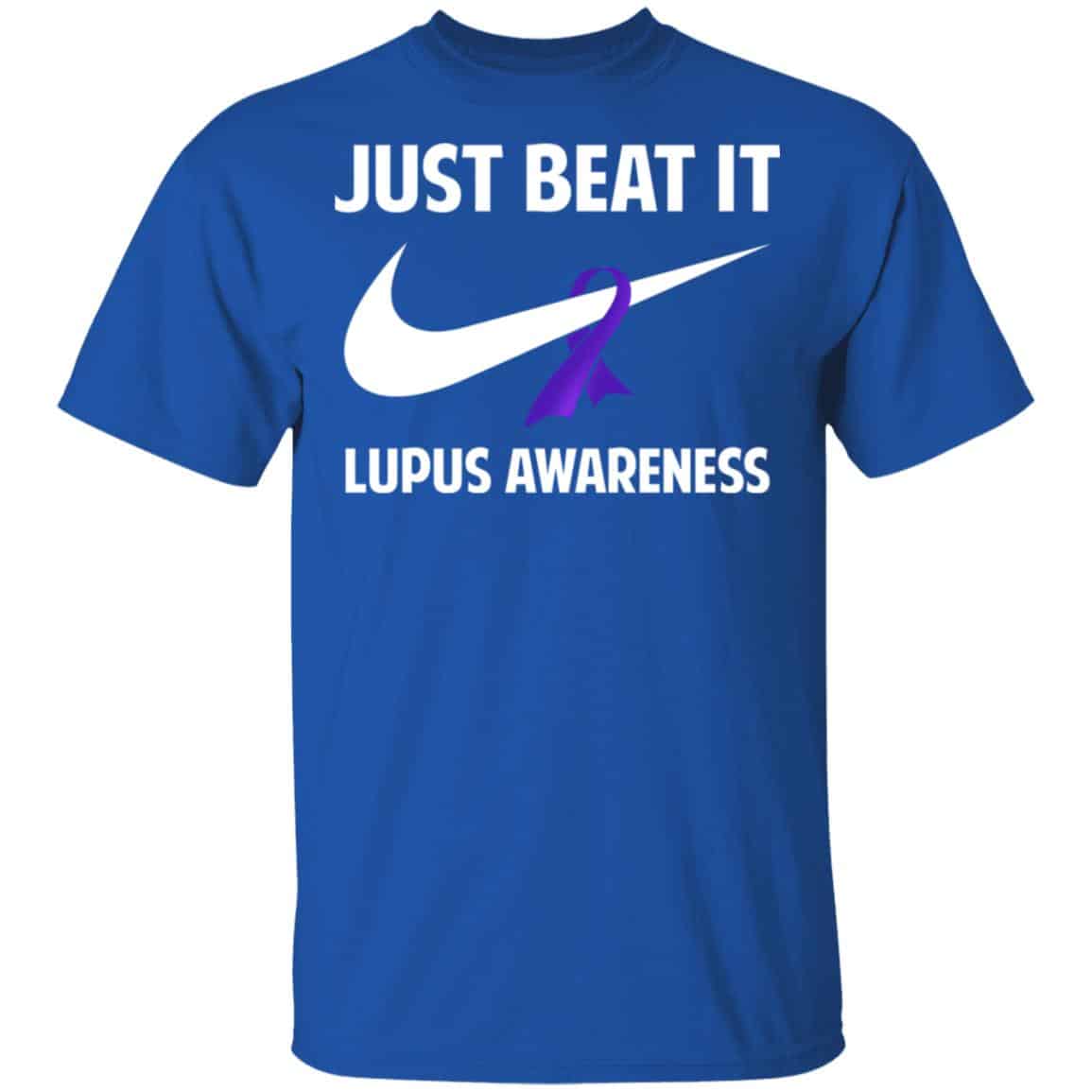 Just Beat It Lupus Awareness Shirt, Hoodie, Tank