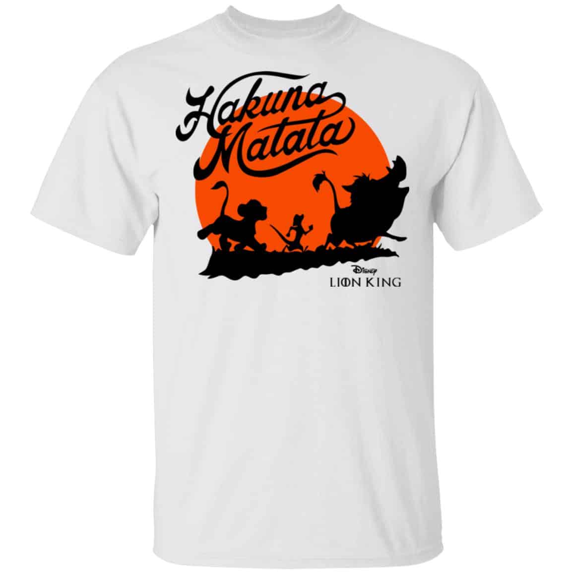 Disney Lion King Hakuna Matata Trio Orange Sunset Shirt, Hoodie, Tank