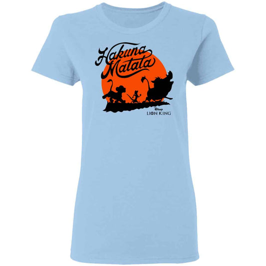 
	Disney Lion King Hakuna Matata Trio Orange Sunset Shirt, Hoodie, Tank
