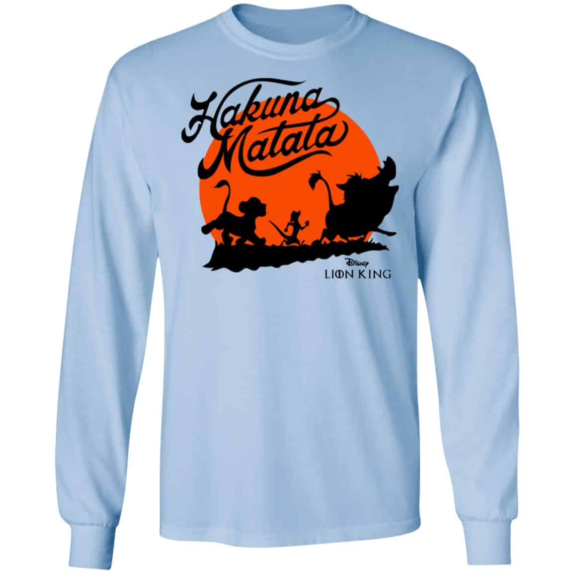 Disney Lion King Hakuna Matata Trio Orange Sunset Shirt, Hoodie, Tank