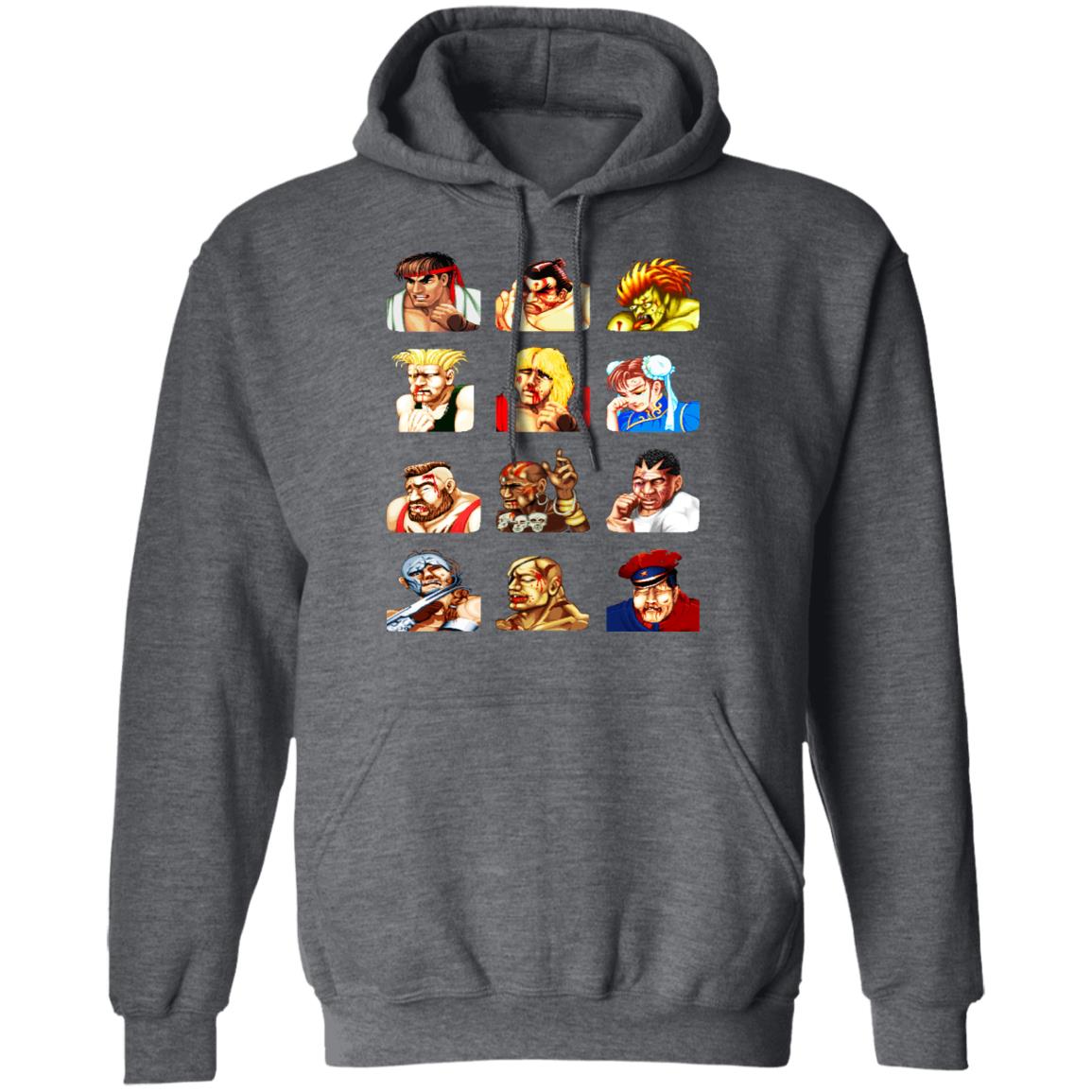 Street Fighter 2 Continue Faces Shirt, Hoodie, Tank