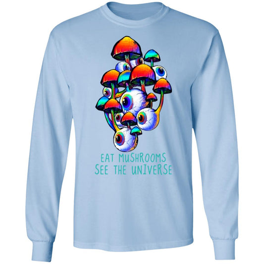 Eat Mushrooms See The Universe Shirt, Hoodie, Tank