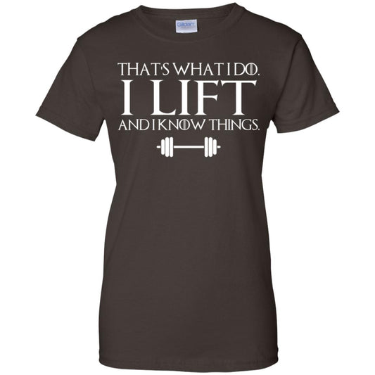 That’s What I Do I Lift And I Know Things T-Shirts, Hoodie, Tank