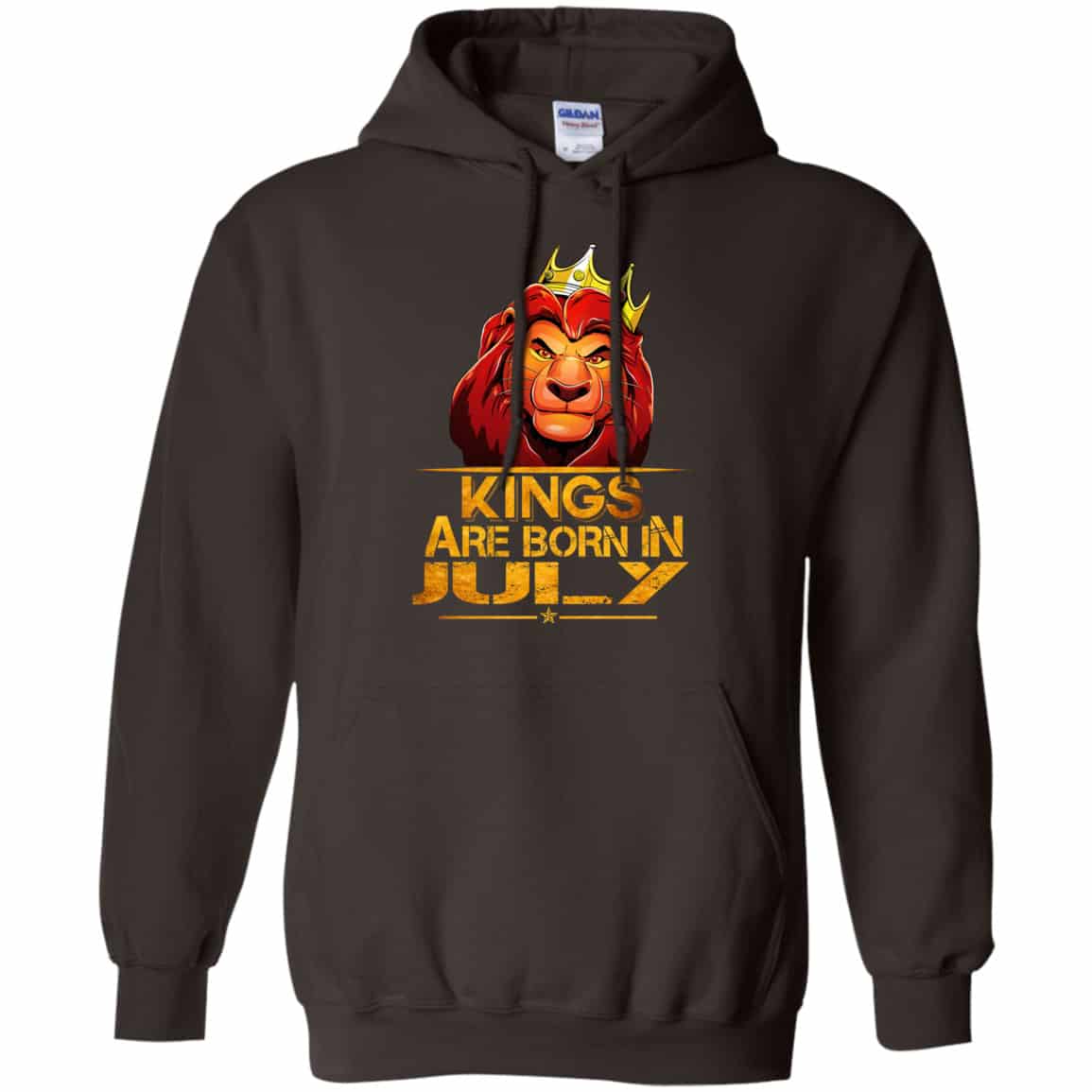 Lion King Are Born In July Shirt, Hoodie, Tank