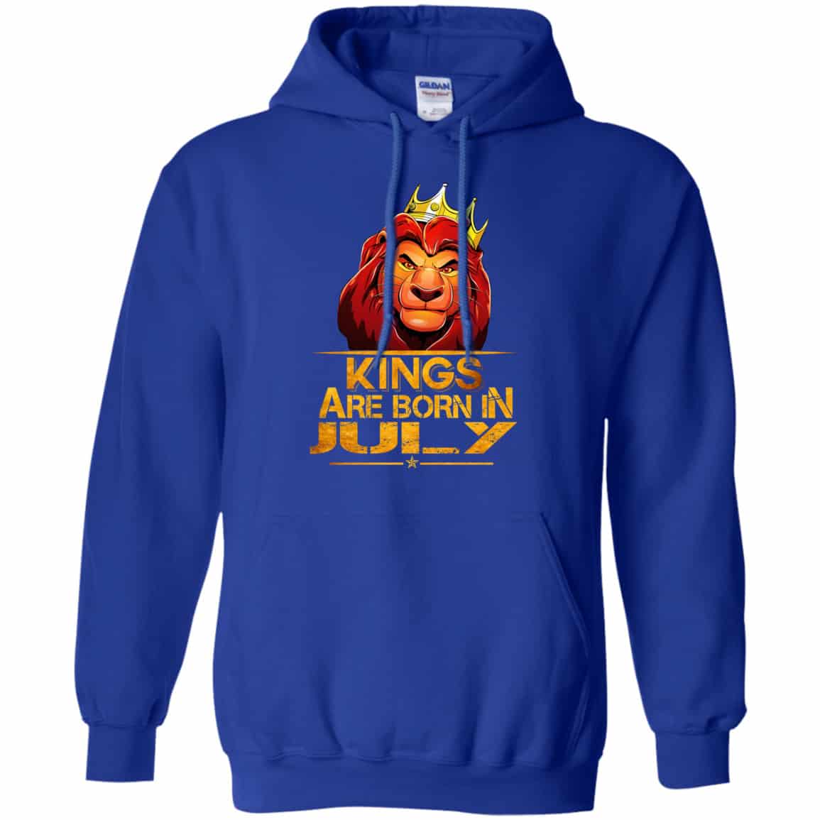 Lion King Are Born In July Shirt, Hoodie, Tank