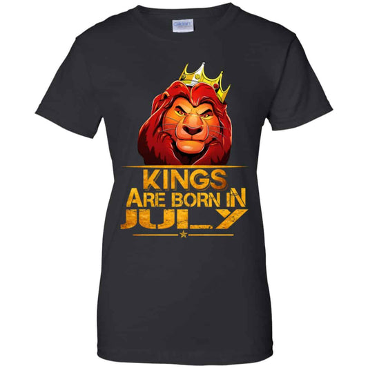 
	Lion King Are Born In July Shirt, Hoodie, Tank