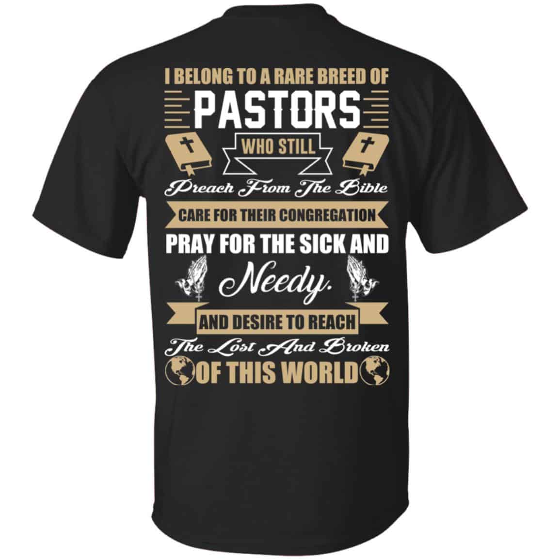 I Belong To A Rare Breed Of Pastors T-Shirts, Hoodie, Tank