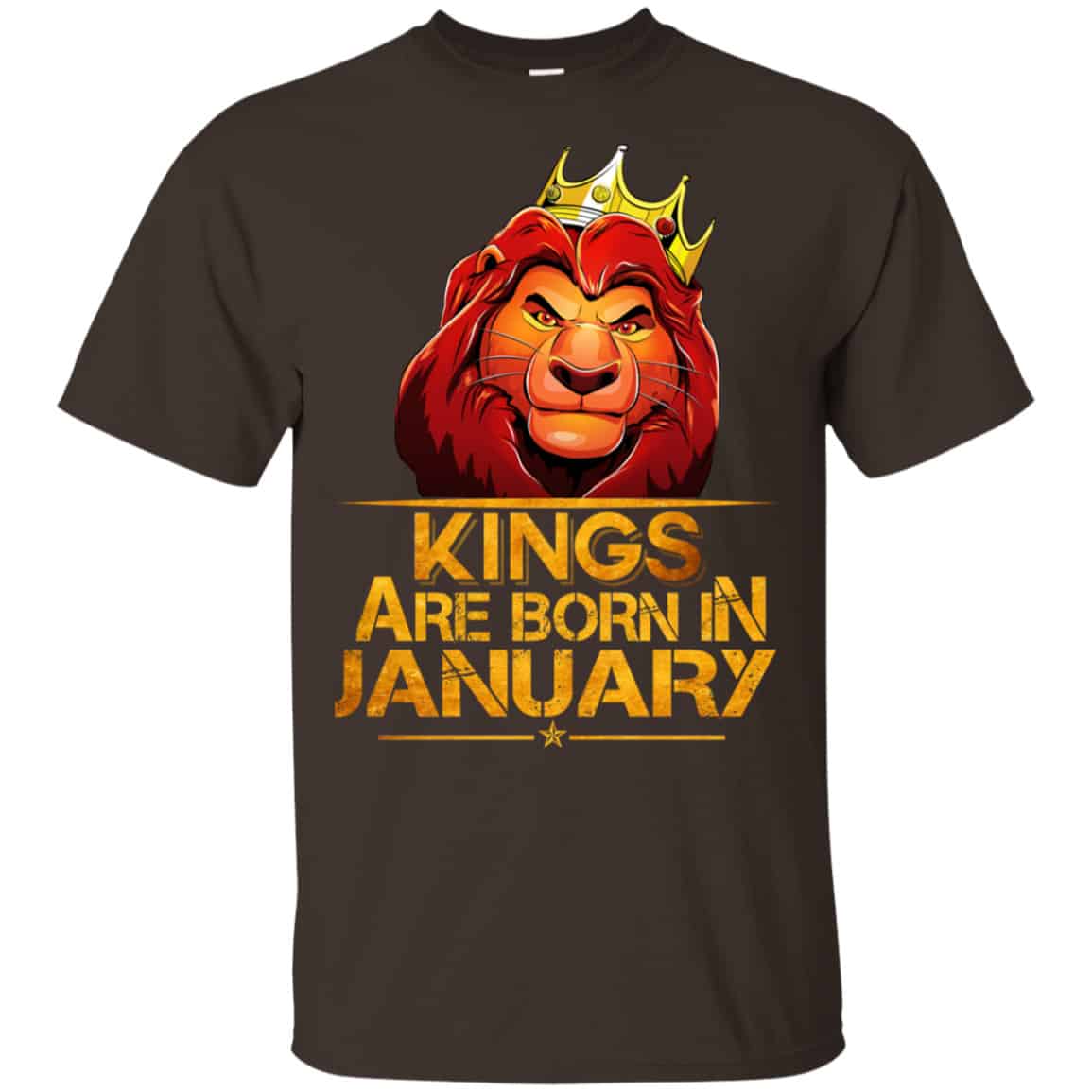Lion King Are Born In January Shirt, Hoodie, Tank