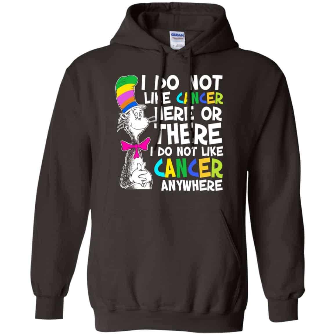 I Do Not Like Cancer Here Or There I Do Not Like Cancer Everywhere Shirt, Hoodie, Tank