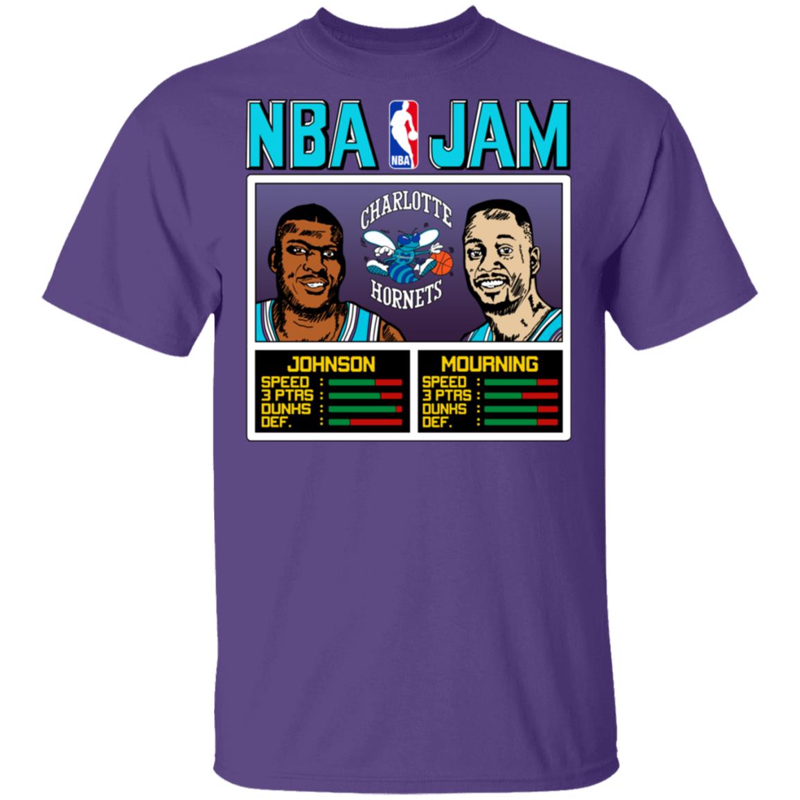 NBA Jam Hornets Johnson And Mourning Shirt, Hoodie, Tank