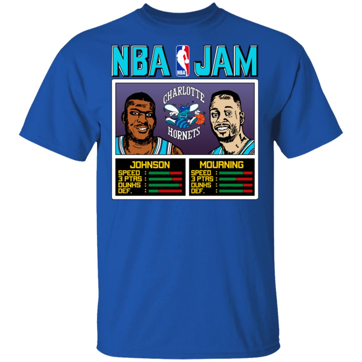 NBA Jam Hornets Johnson And Mourning Shirt, Hoodie, Tank