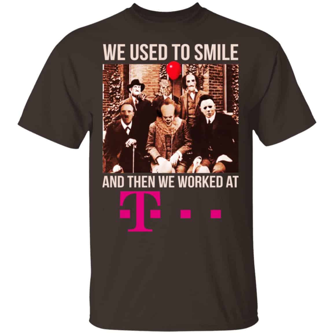 We Used To Smile And Then We Worked At Deutsche Telekom Shirt, Hoodie, Tank