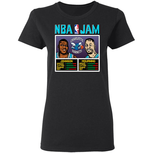 
	NBA Jam Hornets Johnson And Mourning Shirt, Hoodie, Tank