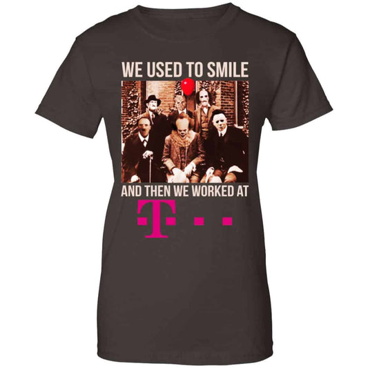 We Used To Smile And Then We Worked At Deutsche Telekom Shirt, Hoodie, Tank