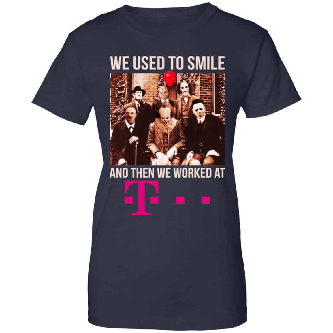 We Used To Smile And Then We Worked At Deutsche Telekom Shirt, Hoodie, Tank
