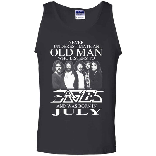 An Old Man Who Listens To Eagles And Was Born In July T-Shirts, Hoodie, Tank