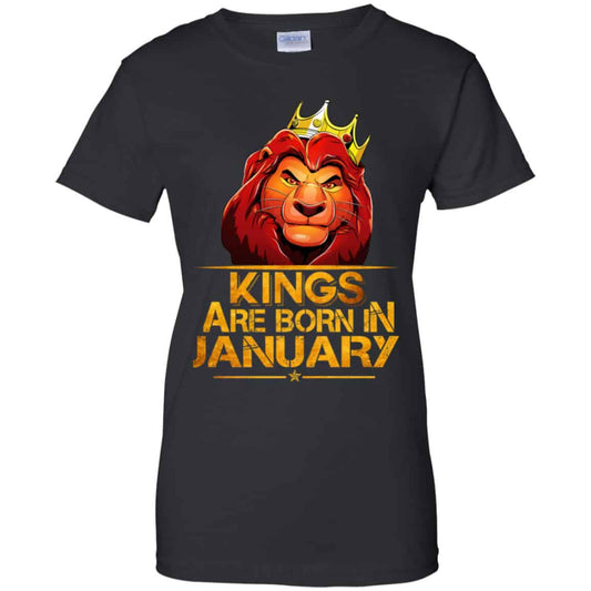 
	Lion King Are Born In January Shirt, Hoodie, Tank