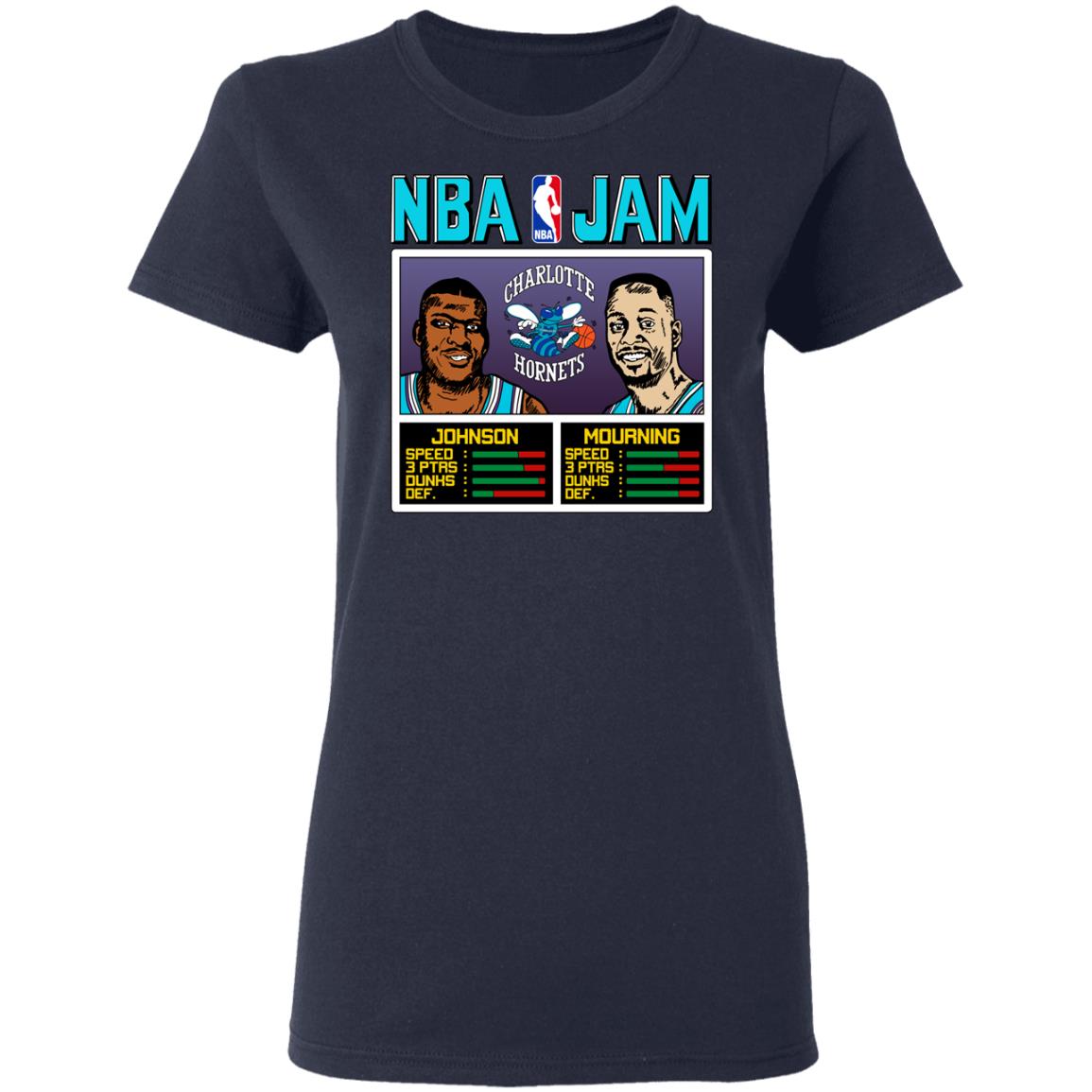 NBA Jam Hornets Johnson And Mourning Shirt, Hoodie, Tank