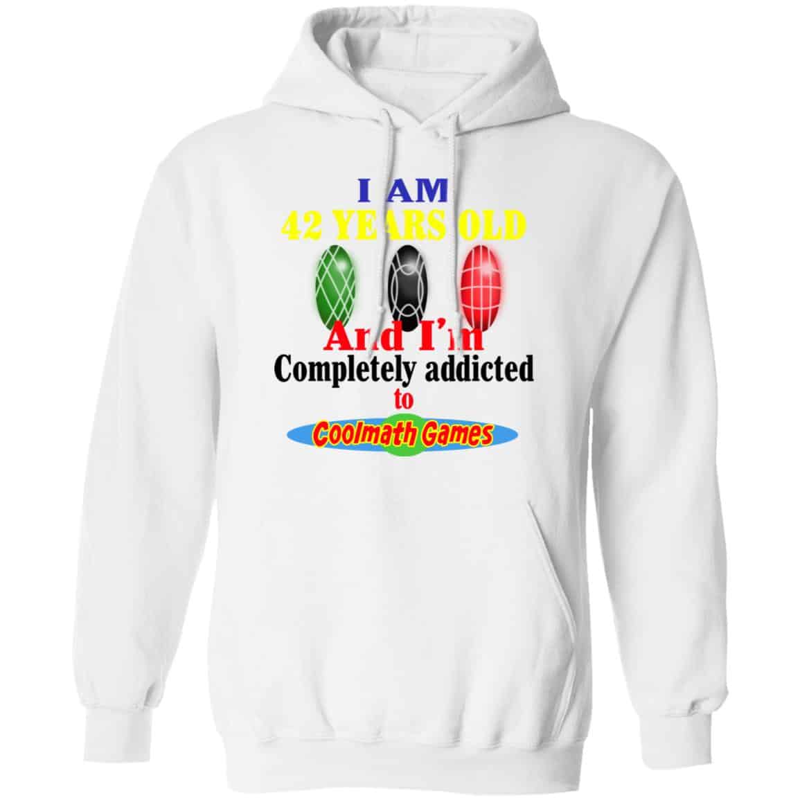 I Am 42 Years Old And I’m Completely Addicted To Coolmath Games Shirt, Hoodie, Tank