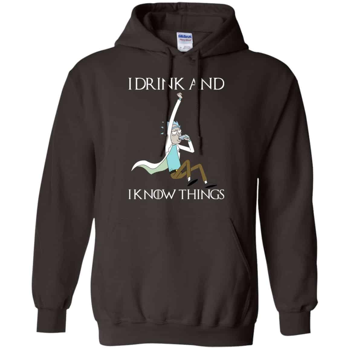 I Drink And I Know Things Rick And Morty Shirt, Hoodie, Tank