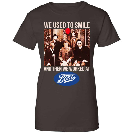 We Used To Smile And Then We Worked At Boots UK Shirt, Hoodie, Tank