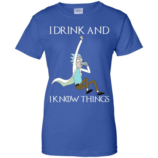 
	I Drink And I Know Things Rick And Morty Shirt, Hoodie, Tank