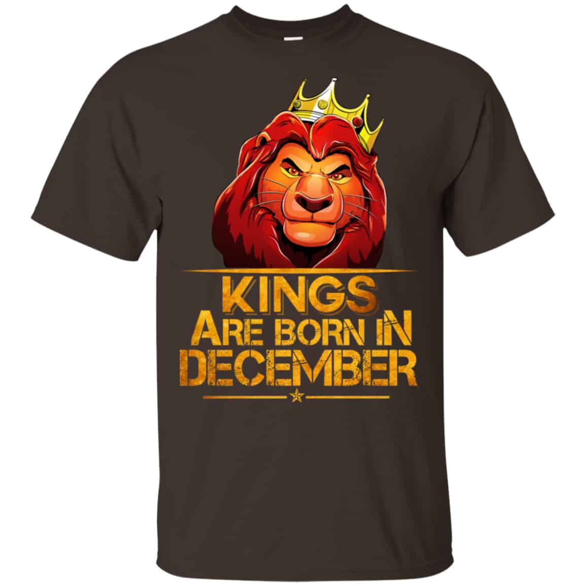 Lion King Are Born In December Shirt, Hoodie, Tank