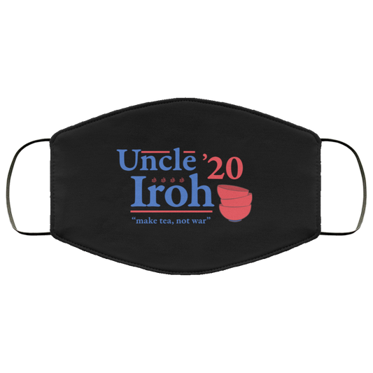 Uncle Iroh 2020 Make Tea Not War Face Mask
