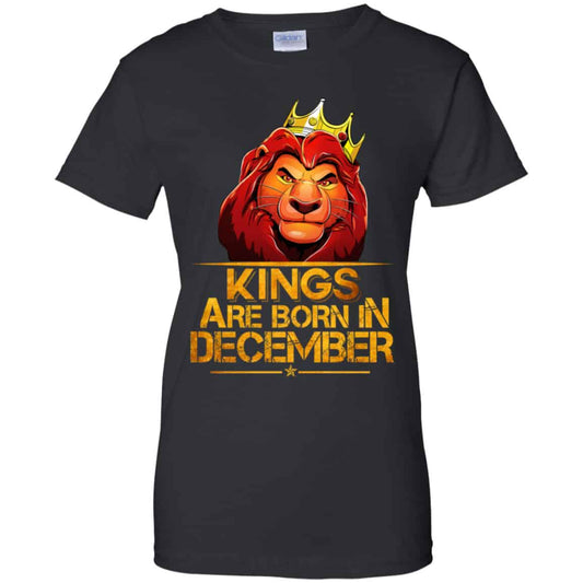 
	Lion King Are Born In December Shirt, Hoodie, Tank