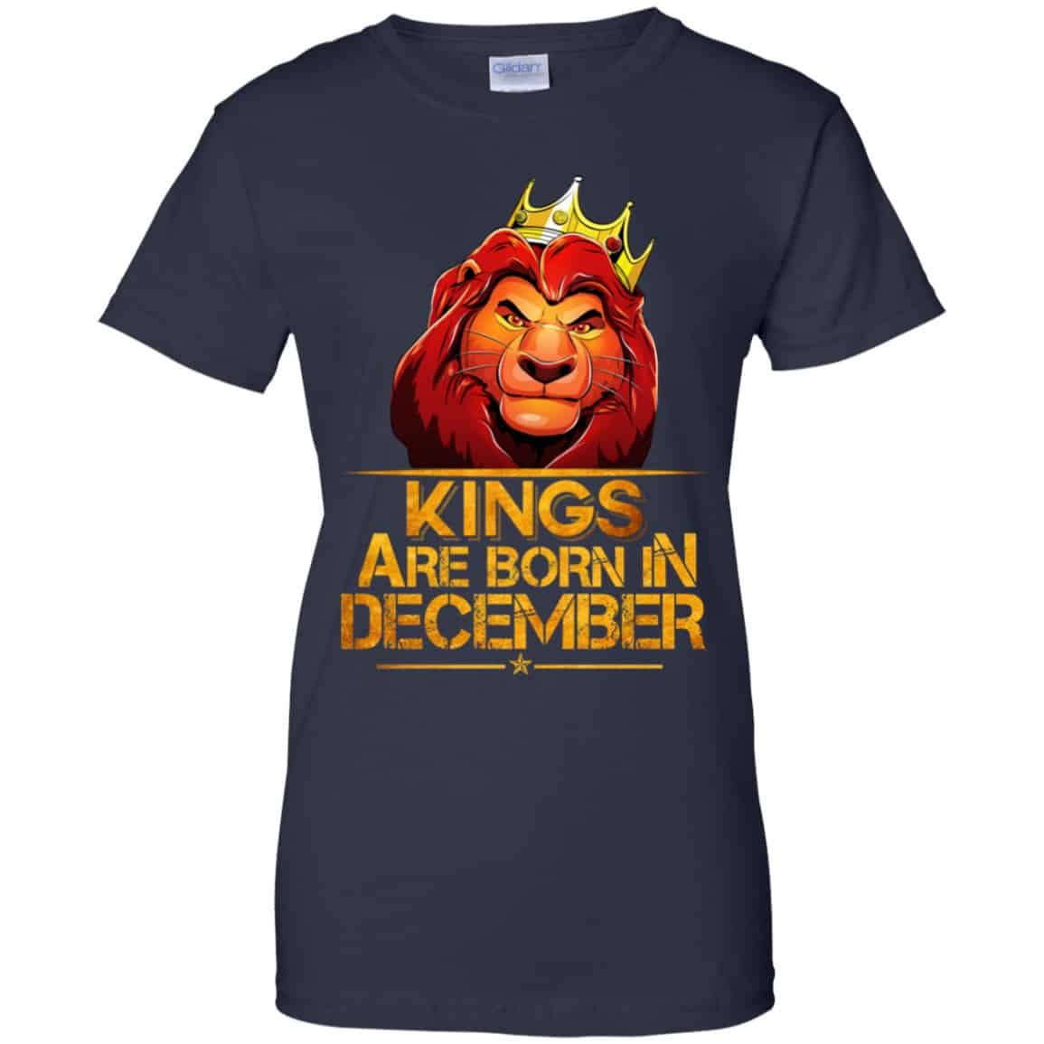 Lion King Are Born In December Shirt, Hoodie, Tank