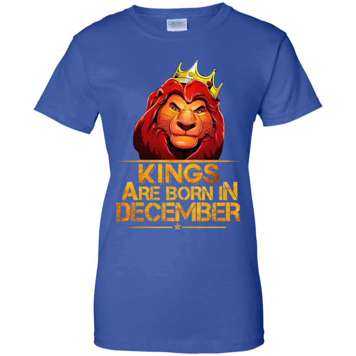 Lion King Are Born In December Shirt, Hoodie, Tank