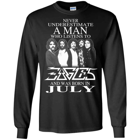 
	A Man Who Listens To Eagles And Was Born In July T-Shirts, Hoodie, Tank