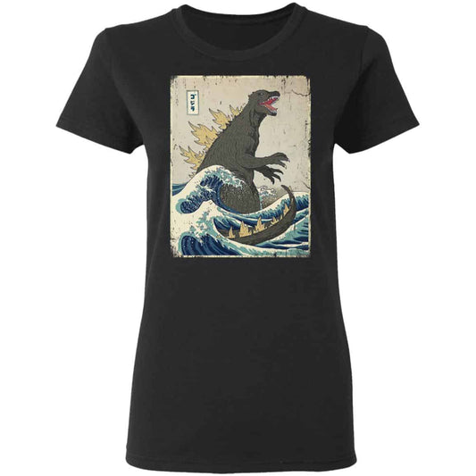 The Great Godzilla Off Kanagawa Shirt, Hoodie, Tank