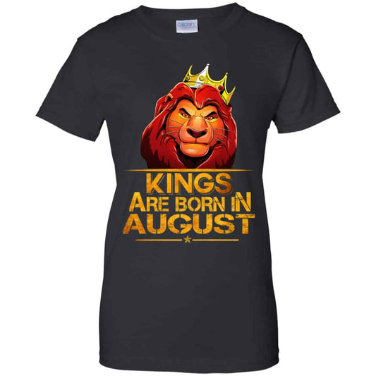 
	Lion King Are Born In August Shirt, Hoodie, Tank